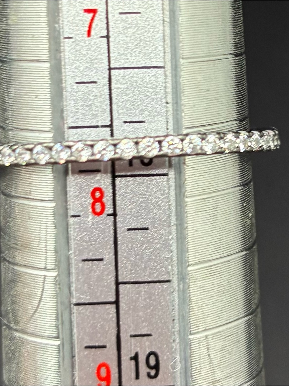 Freida Rothman Sterling Stackable Bands -Sz 8